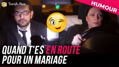 Humour : Quand t'es en route pour un mariage