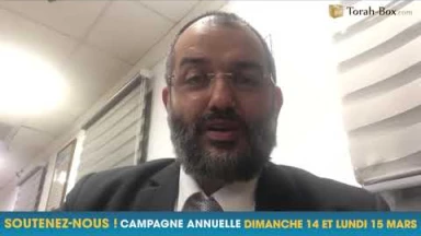 Le témoignage du Rav Ilan Fitoussi - Campagne Annuelle de Soutien 2021