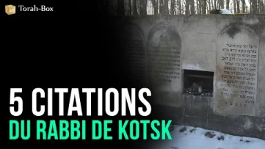 5 citations du Rabbi de Kotsk