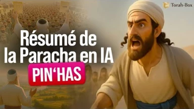 Résumé de la Paracha Pin'has en animation Vidéo IA