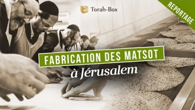 [Vidéo] Fabrication des Matsot, à Jerusalem