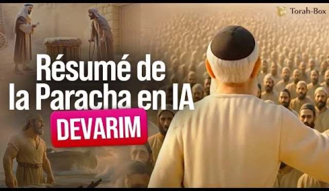 Résumé de la Paracha Dévarim en animation Vidéo IA