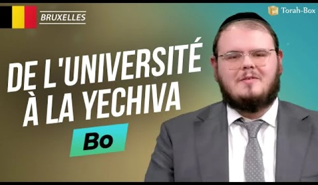 Paracha Bo avec le Rav Elazar Bitton de Bruxelles