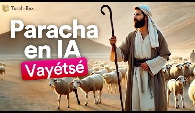 Résumé de la Paracha Vayétsé en animation Vidéo IA