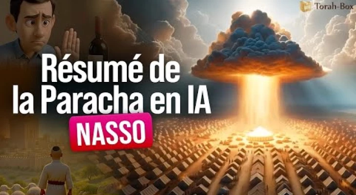 Paracha Inmaculada Résumé de la Paracha Nasso en animation Vidéo IA
