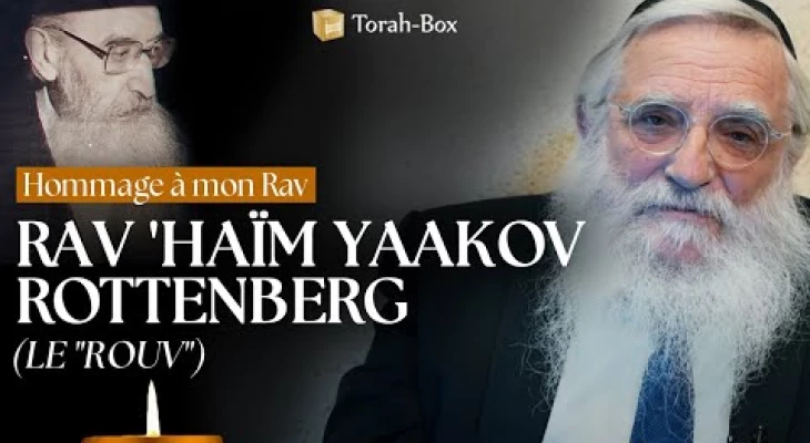 Le Rouv : Rav 'Haïm Yaakov Rottenberg (1909-1990)