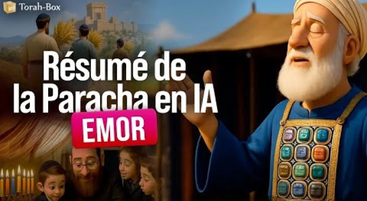 Paracha Inmaculada Résumé de la Paracha Emor en animation Vidéo IA